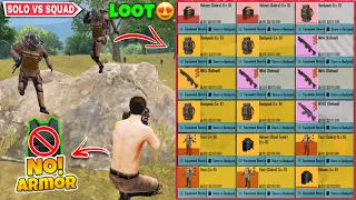 Getting Amazing Loot 😍 How? | No Armor 🚫 | Solo vs Squad 🔥 | Metro Royale Chapter 11