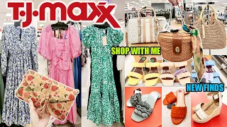 TJ MAXX SPRING SHOPPING NEW DESIGNER FINDS ♥️ HANDBAGS SHOES CLOTHES JEWELRY ♥️ SHOP WITH ME 2023