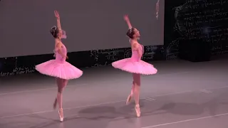 Eva Moiseeva, Natalia Novikova - Pizzicato Duet from Sylvia (Bolshoi Ballet Academy)