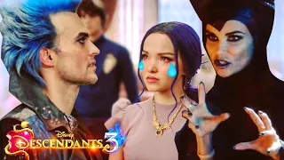 Descendants 3 🍎 Mal's Parents Backstory REVEALED! + Maleficent & Hades LOVE STORY in Descendants 4?