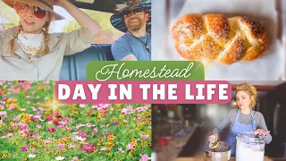 the BIG day is here! 😍 a beautifully simple day in our life on the homestead!