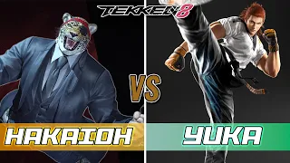 TEKKEN 8 | HYDE HAKAIOH (#1 RANKED KING) VS YUKA (HWOARANG) | RANKED MATCH !!!