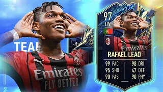 FIFA 22: RAFAEL LEAO 97 TOTS PLAYER REVIEW I FIFA 22 ULTIMATE TEAM