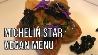 Vegan Fine Dining at Michelin Star Restaurant Pied À Terre in London