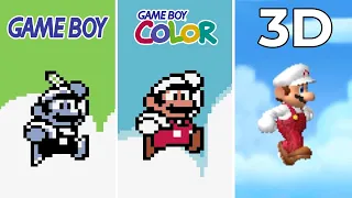 Super Mario Land 2: 6 Golden Coins (1992) GB vs GBC vs 3D (Which One is Better?)