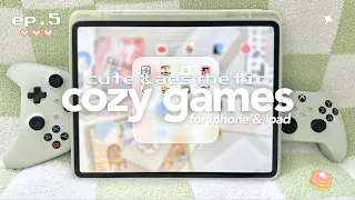 cozy games for ios 🍒☁️ | cute & aesthetic mobile games for iphone & ipad