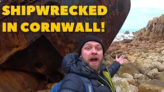 EXPLORING ABANDONED SHIPWRECK | Lands End Cornwall