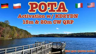 KD2YDN activating K-5317 QRP CW