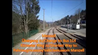 Stadtbahn Karlsruhe Linie S1 Hochstetten-Bad Herrenalb, Teil 6/6 Ettlingen Spinnerei-Bad Herrenalb