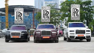 See the difference!! Ghost - Phantom - Cullinan | Rolls Royce