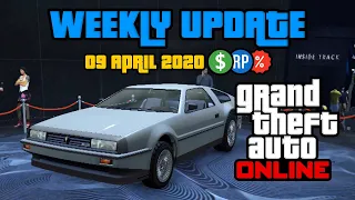 GTA 5 Online Weekly Update Details | Discount & Double and Triple RP & MONEY! | (09 April 2020)