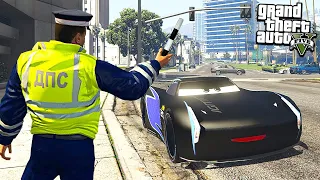 ГАИШНИК ОСТАНОВИЛ ДЖЕКСОНА ШТОРМА В ГТА 5 МОДЫ! ТАЧКИ 3 ДПС ОБЗОР МОДА В GTA 5! ИГРЫ ГТА ВИДЕО MODS