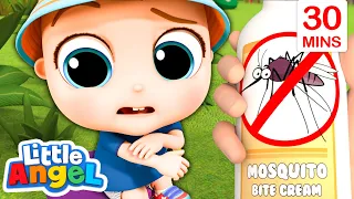 Why Is My Skin So Itchy? | Little Angel 30 MINS | Moonbug Kids - Fun Stories and Colors