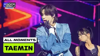 TAEMIN (태민) ALL MOMENTS 🎁💙 | MCOUNTDOWN IN FRANCE