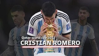 CRISTIAN ROMERO WORLD CUP -2022 HD || ALL SKILL,TACKLE &GOAL REVIEW || He is a versatile defender...