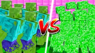 MUTANT ZOMBIES vs MUTANT CREEPERS IN MINECRAFT!