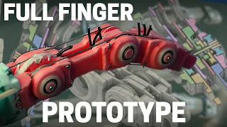 Prototyping a Full Bionic Finger - Biomimetic Mechatronic Hand Part 3