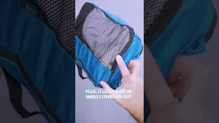 Keep your clothing organized and your pack light 💪