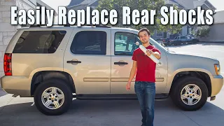 Easily Replace Rear Shocks 2007-2014 Chevrolet Tahoe (Suburban, Silverado)