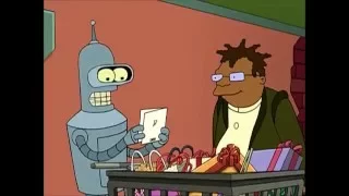 My exact feelings expressed in a greetings card -  Futurama - Mother's Day