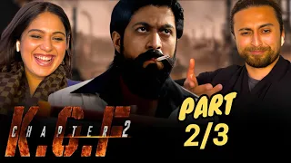 KGF: Chapter 2 Movie Reaction! | Part 2 | Yash | Sanjay Dutt  | Srinidhi Shetty