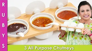 No Electric 3 All Purpose Chutneys! No Machines Required for Iftari Ramadan 2023 Recipe - RKK