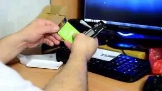 посылка с Jiayu G2f WCDMA белого цвета