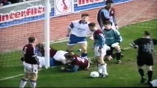 Burnley 0-2 Luton Town Lge Thorpe 29th Mar 1997