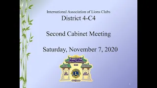 Cabinet Meeting 2020 Q2