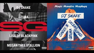 "SG x Taki Taki” [Mashup] - DJ Snake, Ozuna, LISA, Cardi B, Selena Gomez & Megan Thee Stallion