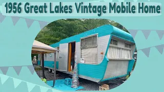 1956 Great Lakes Vintage Mobile Home Tour