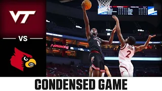 Virginia Tech vs. Louisville Condensed Game | 2023-24 ACC Men's Basketball