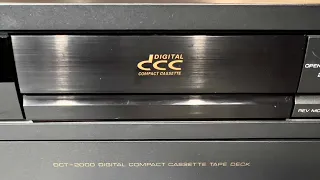 Optimus DCT-2000 DCC Deck - No Audio Output