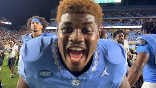 ALL ACCESS: Final Play & On-Field Celebrations From UNC's 2OT Win Over App State