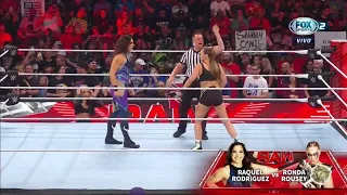 Raquel Rodriguez Vs Ronda Rousey - WWE Raw 26/06/2023 (En Español)