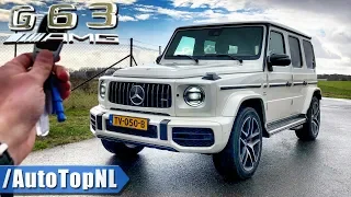 2019 Mercedes-AMG G63 REVIEW POV Test Drive on AUTOBAHN & ROAD by AutoTopNL