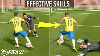 FIFA 21 MOST EFFECTIVE SKILL MOVES TUTORIAL!