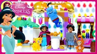 LEGO Disney Princess Aladdin Jasmine's Exotic Palace with Genie Dress Up Build Silly Play Kids Toys