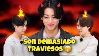 Nunca dejes a solos a la MAKNAE LINE sin sus HYUNGS 🤣 ¡Son unos DIABLITOS!😈🤣