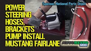 Power Assist Pump and Ram Valve Mount Fairlane Mustang Cougar Episode 212 Autorestomod