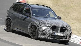 2023 BMW X5 M Spied Testing at Nürburgring