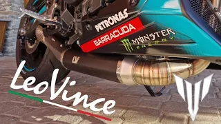 Leovince Lv race with/without db killer vs stock exhaust on MT 09 3rd gen