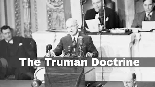 12th March 1947: Truman Doctrine established when the President asks for aid to Greece and Turkey