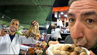 MARRAKECH MOROCCO CRAZY STREET FOOD NIGHT MARKET 🇲🇦