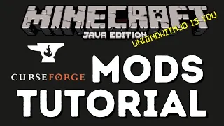 CURSEFORGE and Minecraft MODS TUTORIAL