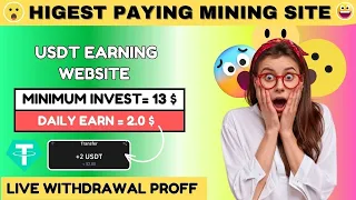 New USDT Earning site, shopping mall site, Usdt Investment Platform, Trx Earning site Free usdt earn