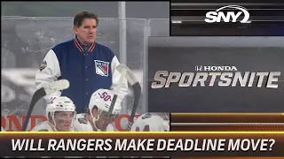 Will Rangers make move before NHL trade deadline? | SportsNite | SNY