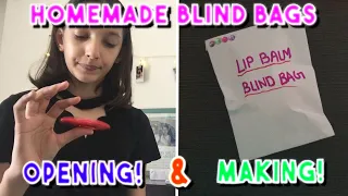 HOMEMADE BLIND BAGS OPENING | HOW TO MAKE HOMEMADE BLIND BAGS? | KARINA M