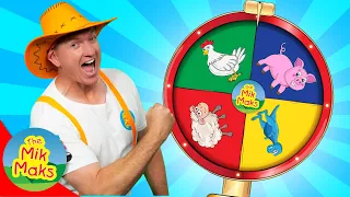 Old MacDonald Had A Farm Game | Kids Songs and Nursery Rhymes | The Mik Maks