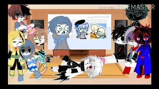 Sanses Au react blueberry react blueberry react cursed images || Undertale Au Mari ||